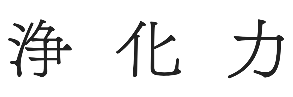 浄化力